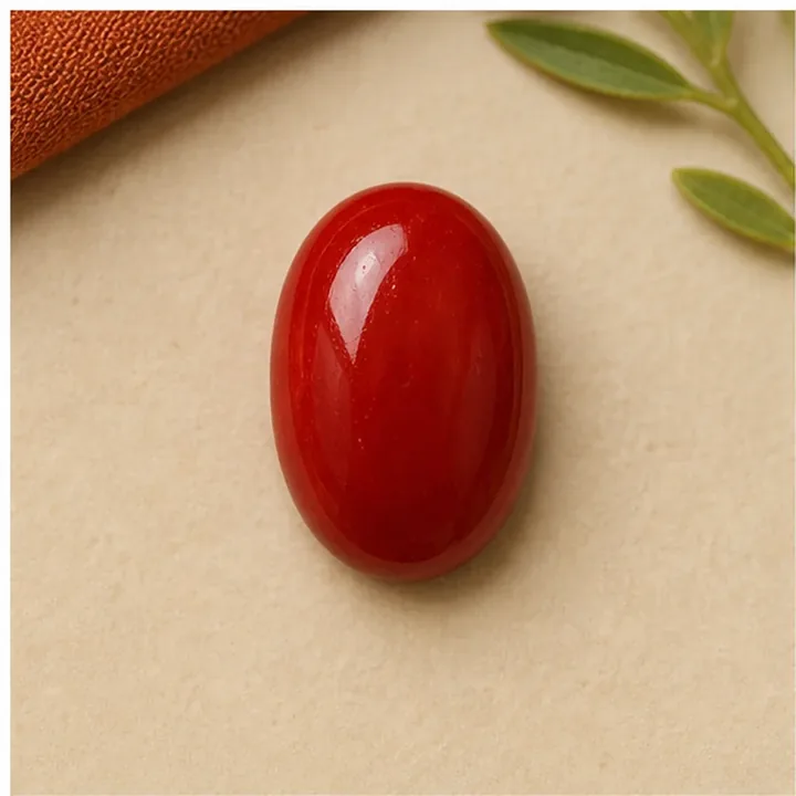 Red Coral — 5 to 7 ct product presentation